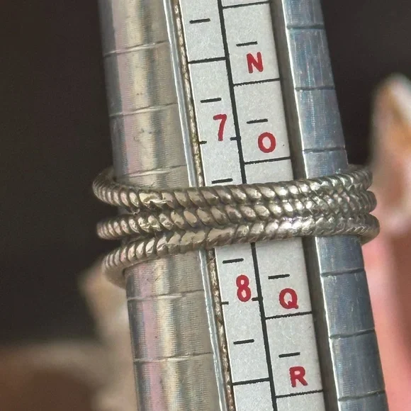 Rose Dahlia ❤️ Southwestern sterling silver ring - Picture 5 of 6